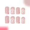 12 Sizes-24 Pcs Press On Nails C631