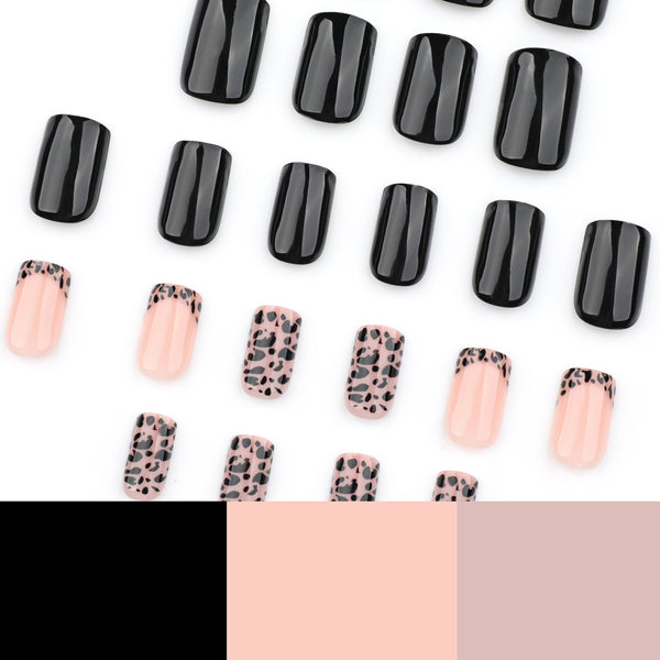 12 Sizes-24 Pcs Press On Nails JP3620