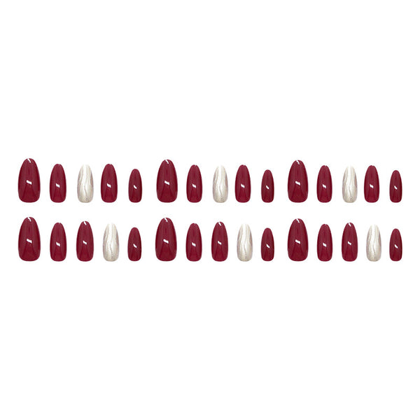 30 Pcs Press On Nails W2111