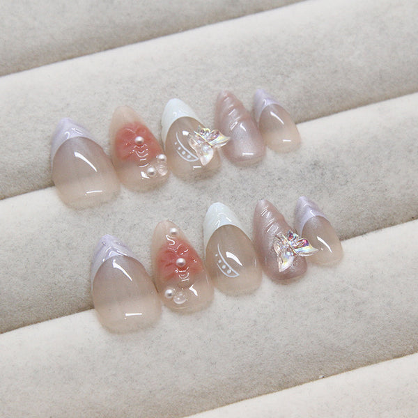 30 Pcs Press On Nails Z937