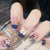 12 Sizes-24 Pcs Press On Nails Z317