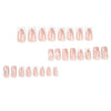 12 Sizes-24 Pcs Press On Nails JP2738