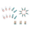 12 Sizes-24 Pcs Press On Nails Z335