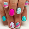12 Sizes-24 Pcs Press On Nails Y744