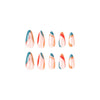 12 Sizes-24 Pcs Press On Nails JP2088