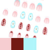 12 Sizes-24 Pcs Press On Nails JP3820