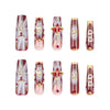 12 Sizes-24 Pcs Press On Nails JP3342