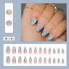 12 Sizes-24 Pcs Press On Nails W1545