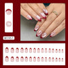12 Sizes-24 Pcs Press On Nails W1957