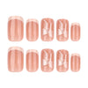 12 Sizes-24 Pcs Press On Nails JL0699