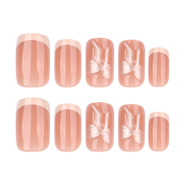 12 Sizes-24 Pcs Press On Nails JL0699