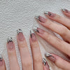 12 Sizes-24 Pcs Press On Nails R603