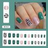 12 Sizes-24 Pcs Press On Nails W366