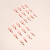 12 Sizes-24 Pcs Press On Nails W835