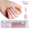 12 Sizes-24 Pcs Press On Nails YMS015