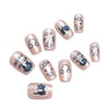 12 Sizes-24 Pcs Press On Nails SP136