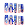 12 Sizes-24 Pcs Press On Nails JP3056