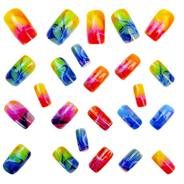 12 Sizes-24 Pcs Press On Nails Y983-2