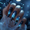 12 Sizes-24 Pcs Press On Nails Y1141