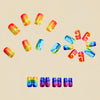 12 Sizes-24 Pcs Press On Nails Y1261