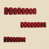 12 Sizes-24 Pcs Press On Nails Y1661