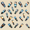 12 Sizes-24 Pcs Press On Nails Y695