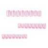 12 Sizes-24 Pcs Press On Nails JP3263