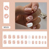 12 Sizes-24 Pcs Press On Nails W826