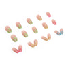 12 Sizes-24 Pcs Press On Nails Z383