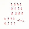12 Sizes-24 Pcs Press On Nails JP1128