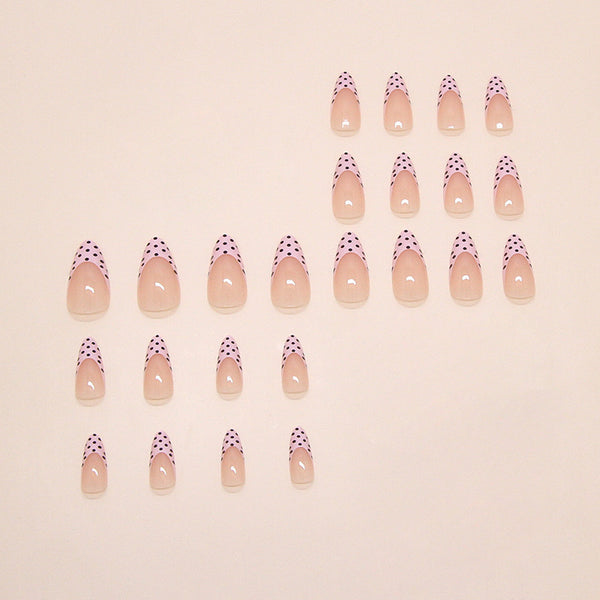 12 Sizes-24 Pcs Press On Nails W2126