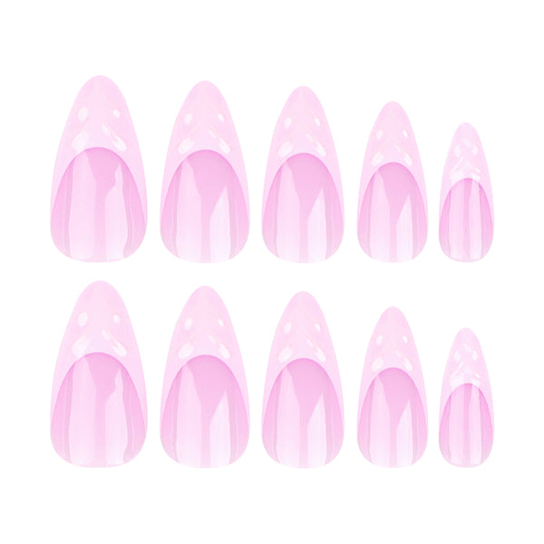 12 Sizes-24 Pcs Press On Nails JP3331