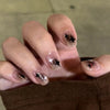12 Sizes-24 Pcs Press On Nails R700