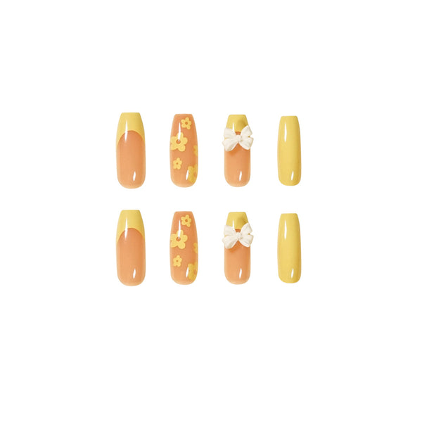 12 Sizes-24 Pcs Press On Nails JP1165