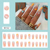 12 Sizes-24 Pcs Press On Nails W162