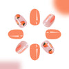 12 Sizes-24 Pcs Press On Nails C845