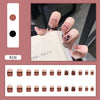 12 Sizes-24 Pcs Press On Nails R201