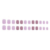 12 Sizes-24 Pcs Press On Nails W1295