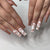 12 Sizes-24 Pcs Press On Nails Z616
