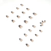 12 Sizes-24 Pcs Press On Nails JP1230