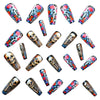 12 Sizes-24 Pcs Press On Nails Y969