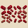 12 Sizes-24 Pcs Press On Nails Y1598