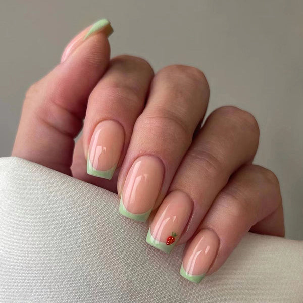 12 Sizes-24 Pcs Press On Nails W1352