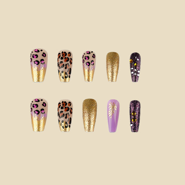 12 Sizes-24 Pcs Press On Nails y2096-z-24
