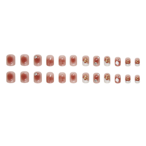 12 Sizes-24 Pcs Press On Nails Z777