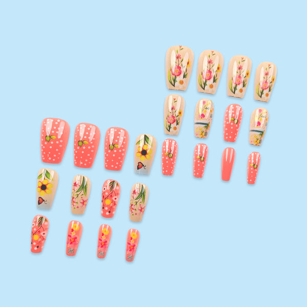 12 Sizes-24 PcsPress On Nails DY1901-B7