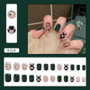 12 Sizes-24 Pcs Press On Nails R321