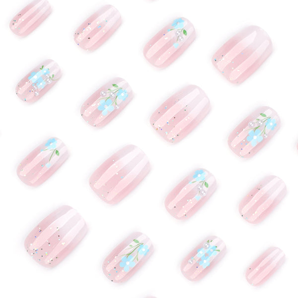 12 Sizes-24 Pcs Press On Nails JP3897