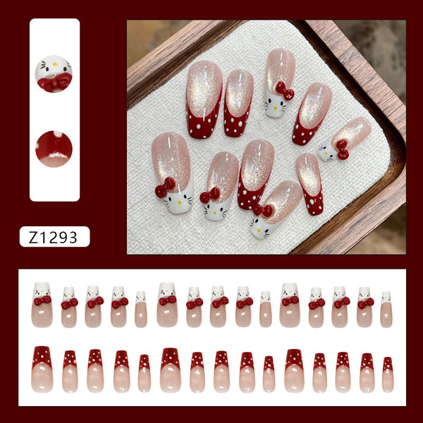 30 Pcs Press On Nails Z1293