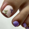12 Sizes-24 Pcs Press On Nails F117